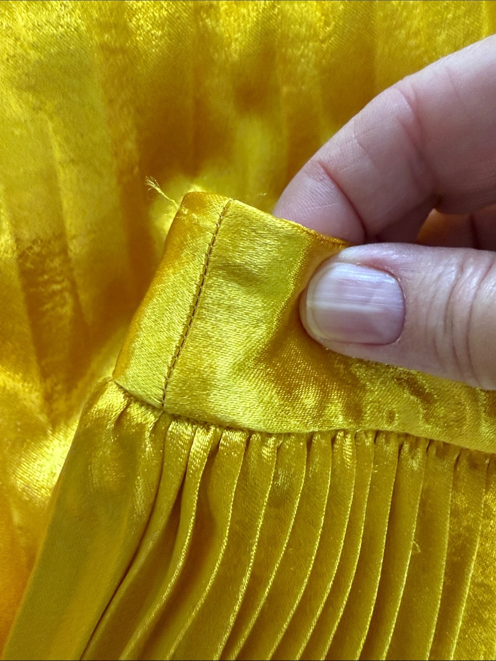 Ulla Johnson Rami Sunsprite Pleated Midi Skirt - Picture 8 of 8